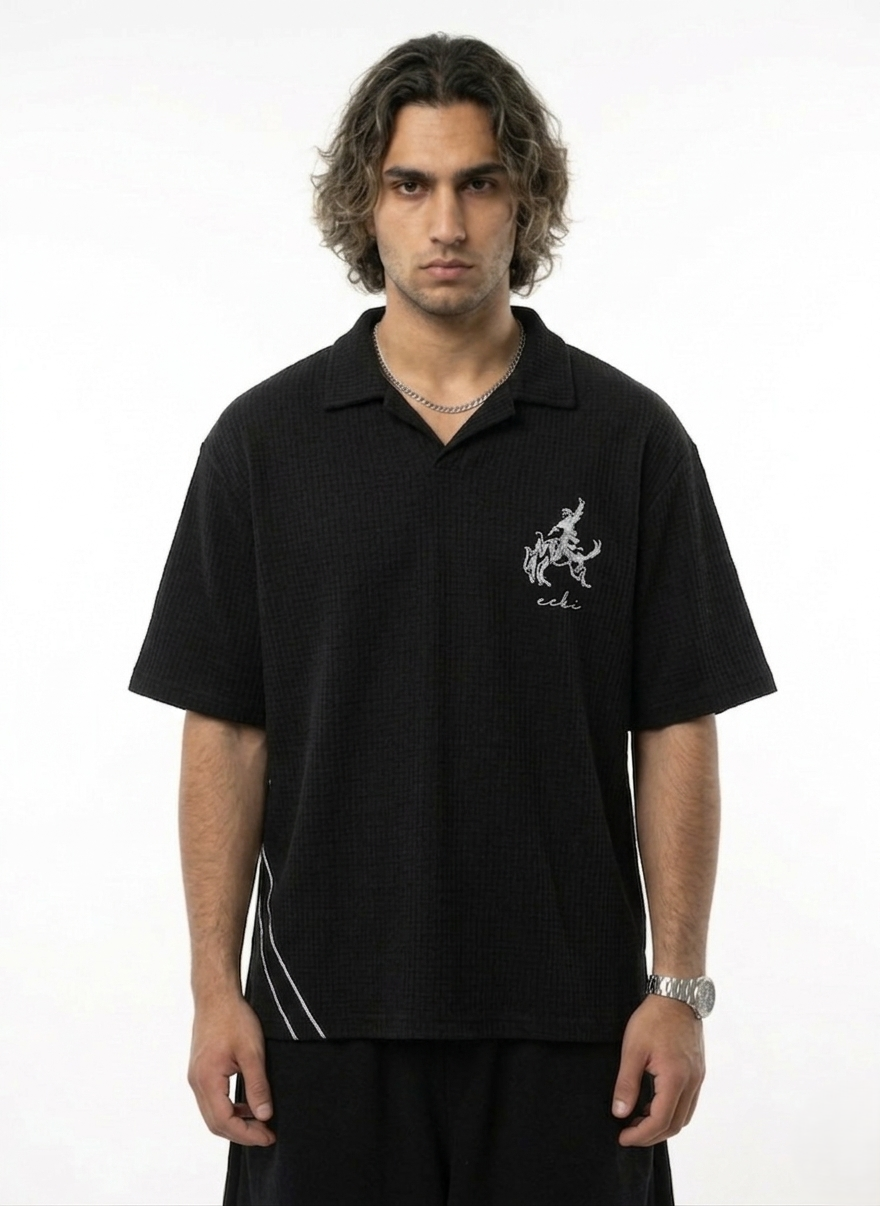 PHANTOM RIDER - POLO BLACK