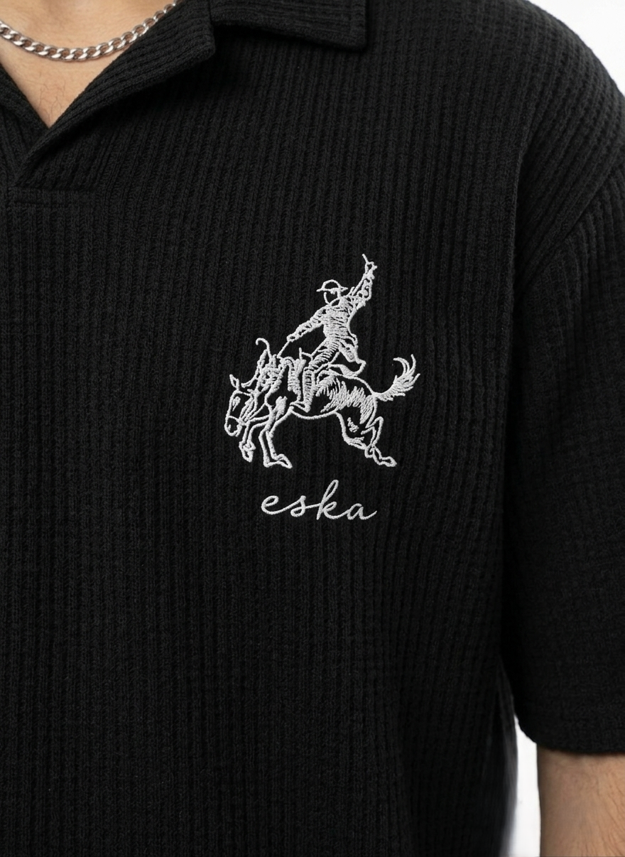 PHANTOM RIDER - POLO BLACK